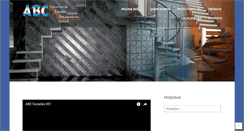 Desktop Screenshot of abcescadas.com.br